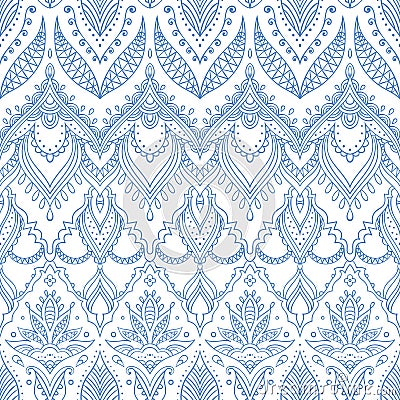 Ethnic background. Seamless pattern. Vector Illustration