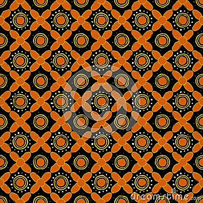 Ethnic batik grompol fabric pattern traditional Jepara, Indonesia cloth Stock Photo