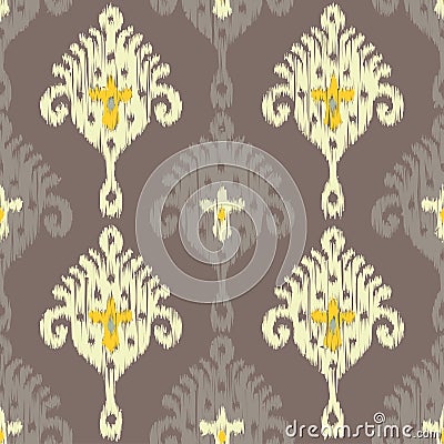 Ethnic boho seamless pattern. Retro motif. Cartoon Illustration