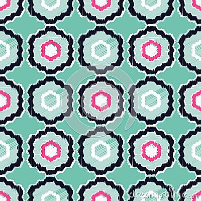 Ethnic boho seamless pattern. Textile rapport. Stock Photo