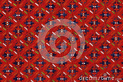 Ethnic embroidery pattern Stock Photo