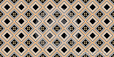 ethnic pattern collection Geometric designs in vintage tones 3 Vector Illustration