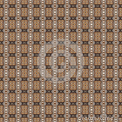 Ethnic pattern in the style of African tribes, Australian aborigines, American Indians. Seamless background for print on fabric Stock Photo
