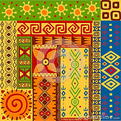 Ethnic Patterns Stock Vector - Image: 46019716