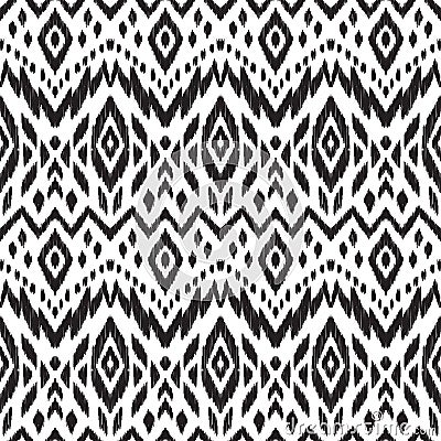 Ethnic print for fashion fabric Vector Illustration