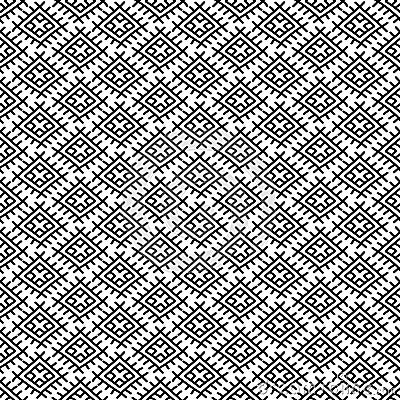 Ethnic russian seamless pattern Vector Illustration