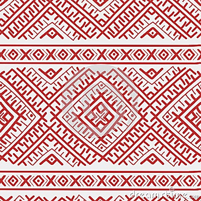 Ethnic russian seamless pattern Vector Illustration