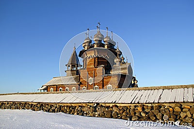 Ethnographic Museum-reserve Kizhi Stock Photo