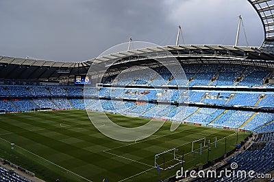Etihad Stadium - Manchester City Arena Editorial Stock Photo