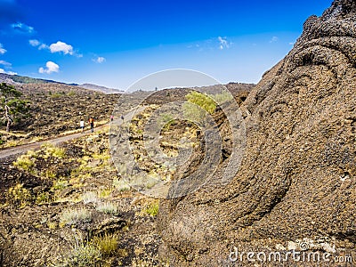 Etna volcano Stock Photo