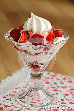 Eton mess Stock Photo