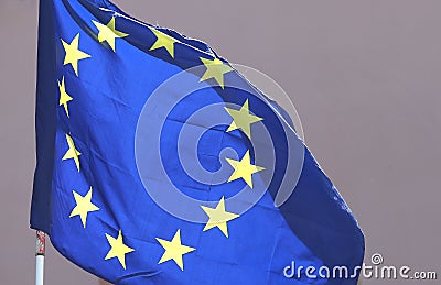 EU flag Stock Photo