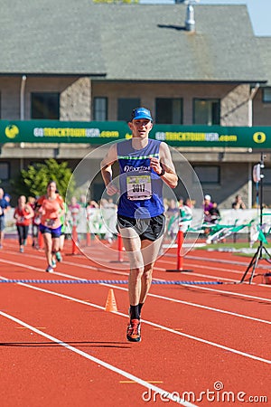 2016 Eugene Marathon Editorial Stock Photo