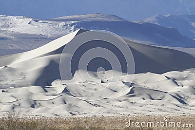 Eureka Dunes Panorama #1 Stock Photo