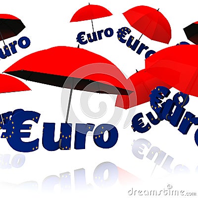 Euro bailout fund Stock Photo