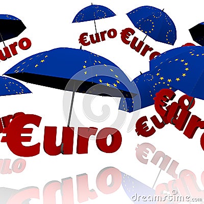 Euro bailout fund Stock Photo