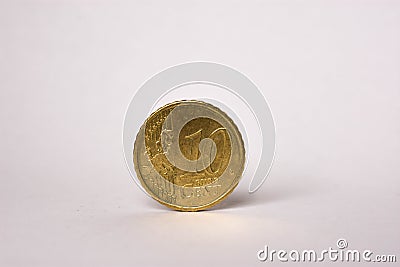 10 Euro Cent Coin Stock Photo