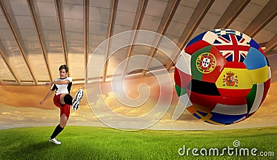 Euro Cup Stock Photo