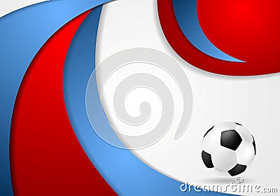 Euro Football Championship 2016 in France Vector Illustration