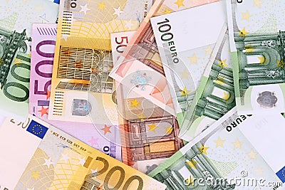 Euro money Stock Photo