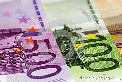 Euro money Stock Photo
