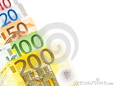 Euro money abstract Stock Photo