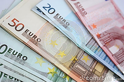 Euro money Stock Photo