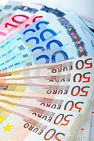 Euro money Stock Photo