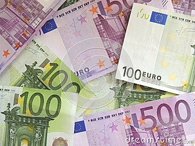 Euro money Stock Photo