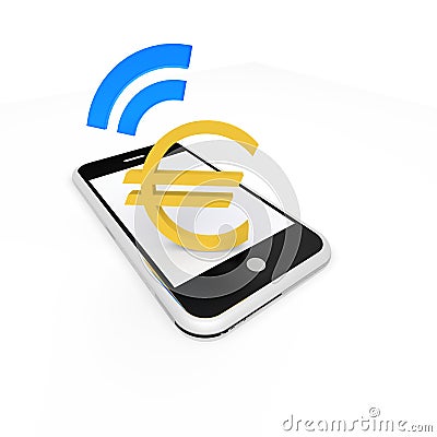 Euro payment Stock Photo