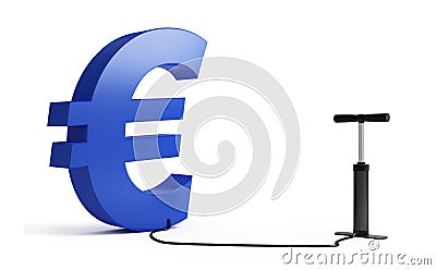 Euro pump Stock Photo