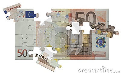 50 euro Stock Photo