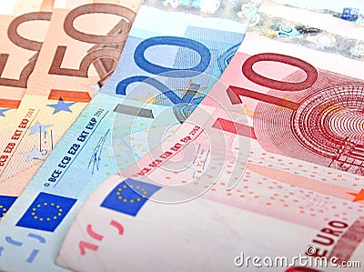 Euro's Stock Photo