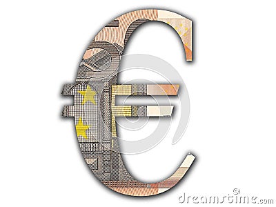Euro symbol Stock Photo
