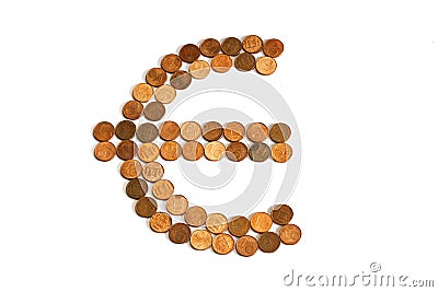 Euro symbol Stock Photo