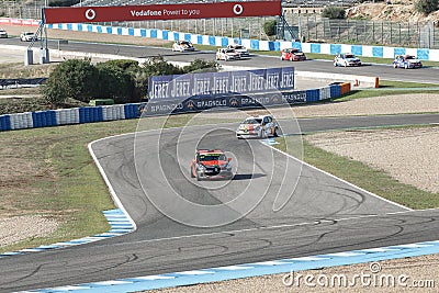 Eurocup Clio 2014 - Qualifying Session Editorial Stock Photo