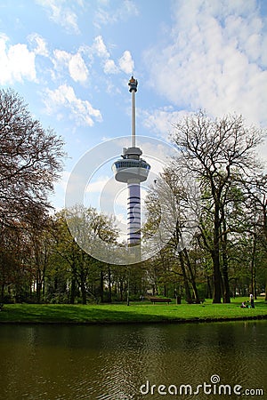 Euromast - Het Park - Rotterdam - Netherlands Stock Photo