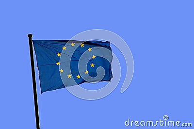 Europe flag Stock Photo