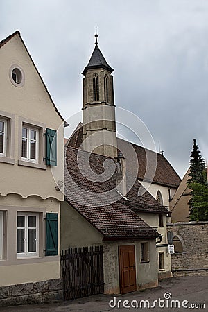Europe Germany old style town Stock Photo