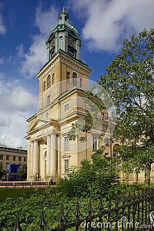 Europe, Scandinavia, Sweden, Gothenburg, Cathedral, Vastra Hamngatan/Kungsgatan Stock Photo