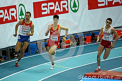 European Athletics Indoor Championships Editorial Stock Photo