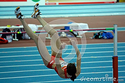 European Athletics Indoor Championships Editorial Stock Photo