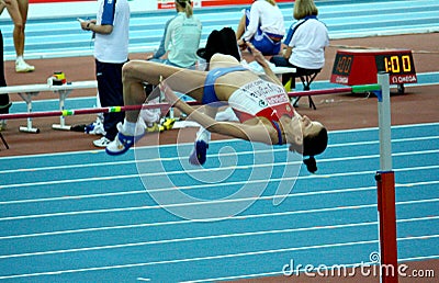 European Athletics Indoor Championships Editorial Stock Photo