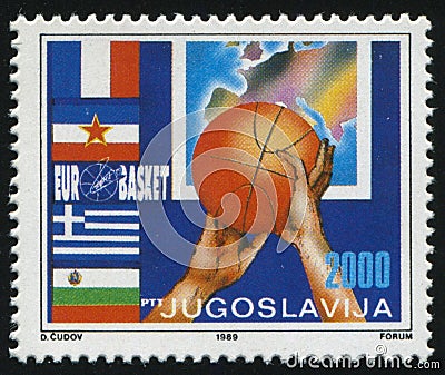 European Basketball Chempionship Editorial Stock Photo