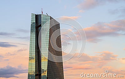 European Central Bank Stock Photo
