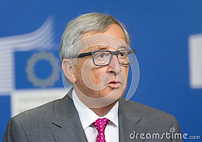 European Commission President Jean-Claude Juncker Editorial Stock Photo