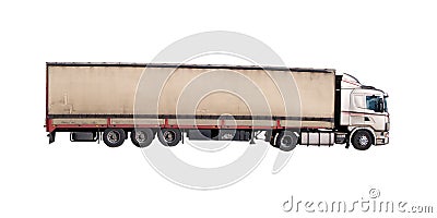 European flatbed Stock Photo