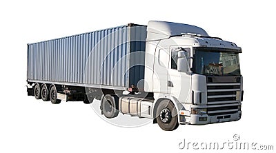 European flatbed Stock Photo