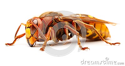 European hornet, Vespa crabro Stock Photo