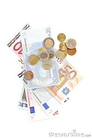 European money Stock Photo